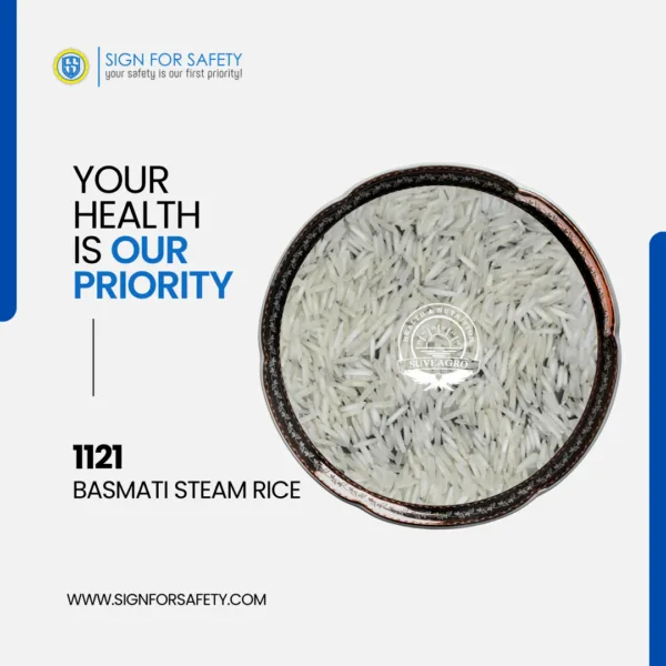 1121 Basmati Steam Rice - Quality product from India