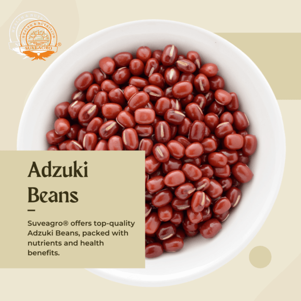 Adzuki Beans - Nutrient-rich red legumes perfect for health recipes.