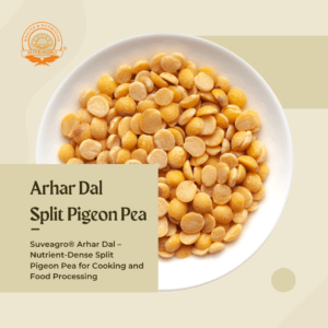 Arhar Dal (Toor Dal) in a bowl, showcasing its rich yellow color and texture.