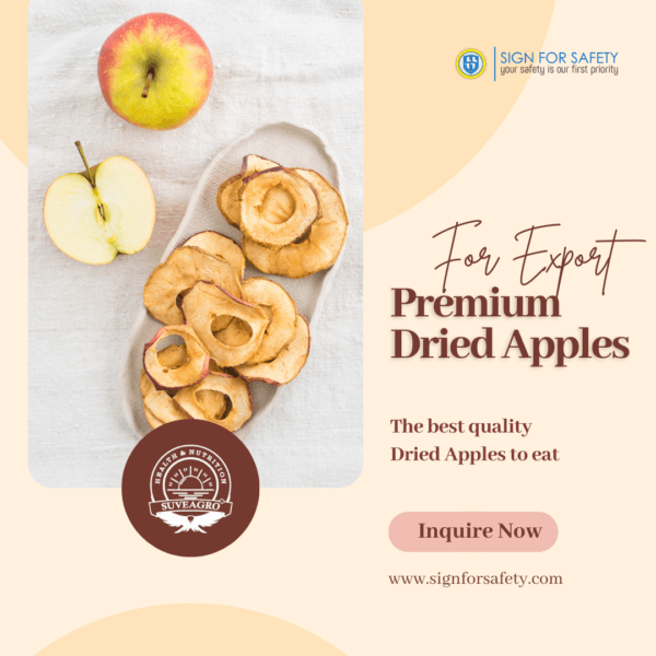 Premium Dried Apple Slices from India