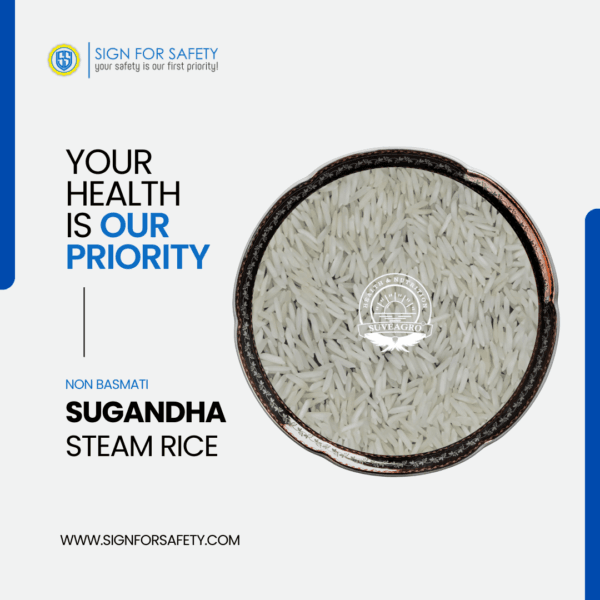 Suveagro® Sugandha Steam Rice – Quality Non-Basmati Rice from India.