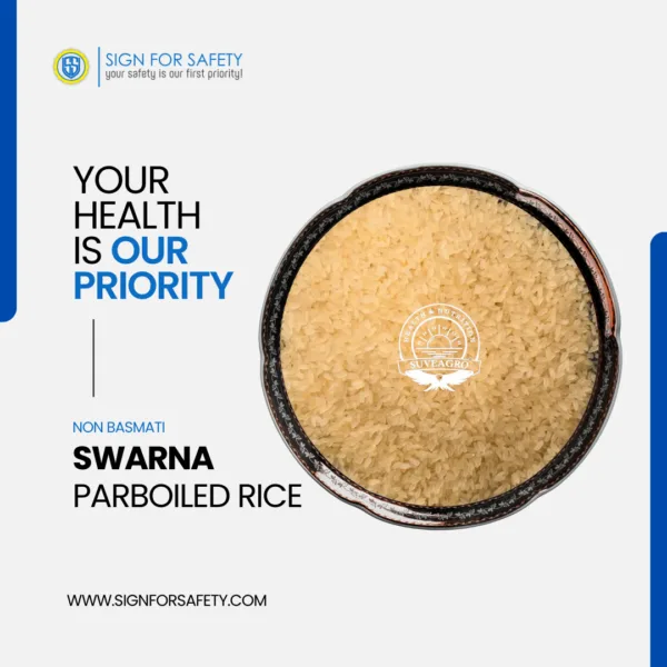 Suveagro® Swarna Parboiled Rice – Quality Non-Basmati Rice from India.