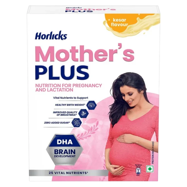 Horlicks Mother's Plus Kesar Flavour 400g, Maternal Health Drink in Bulk Supply