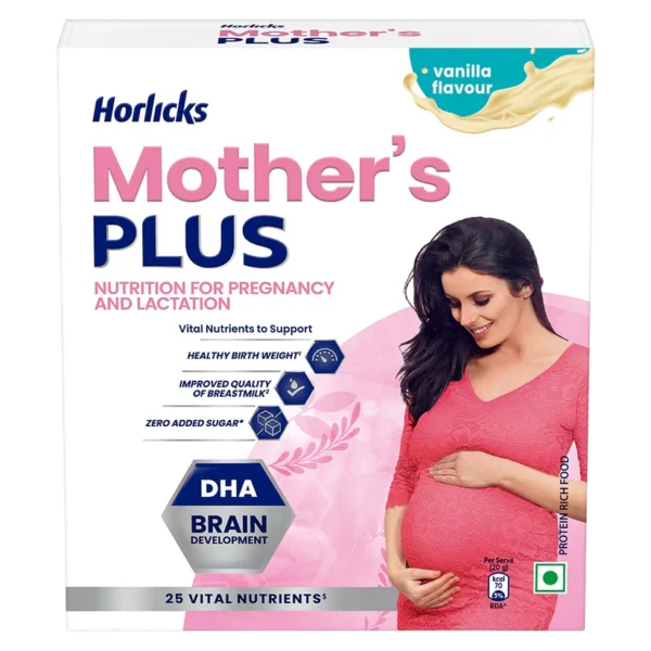 Horlicks Mother's Plus Vanilla Flavour 400g, Maternal Health Drink in Bulk Supply