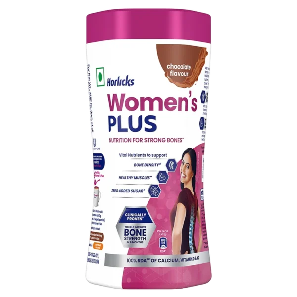 Horlicks Women’s Plus Chocolate Flavour 400g, Health Drink for Women in Bulk Supply