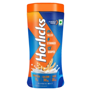 Horlicks Classic Malt 500g Jar, 24-Pack Bulk Case for Wholesale Supply