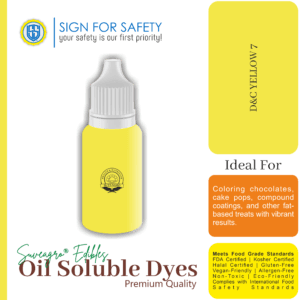 SUVEAGRO® D&C Yellow 7 Bottle for Oil-Based Applications