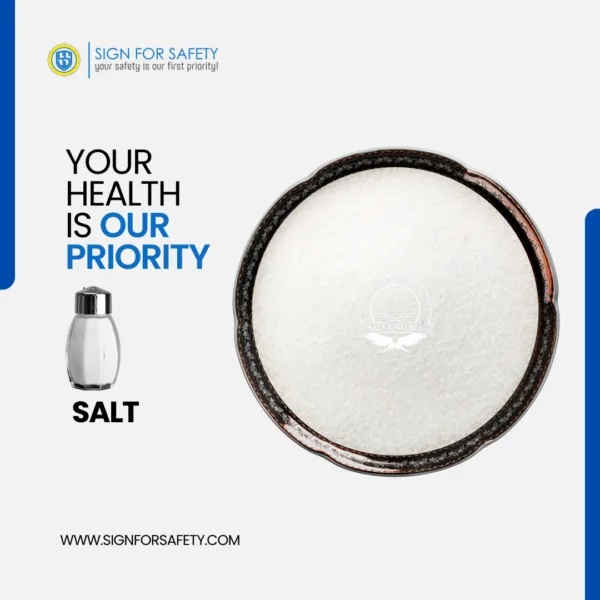 Custom-packed Suveagro® Low Sodium Salt for daily meals